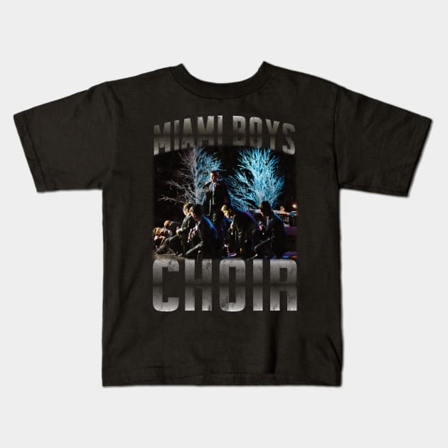 Miami Boys Choir Kids T-Shirt by Global Creation